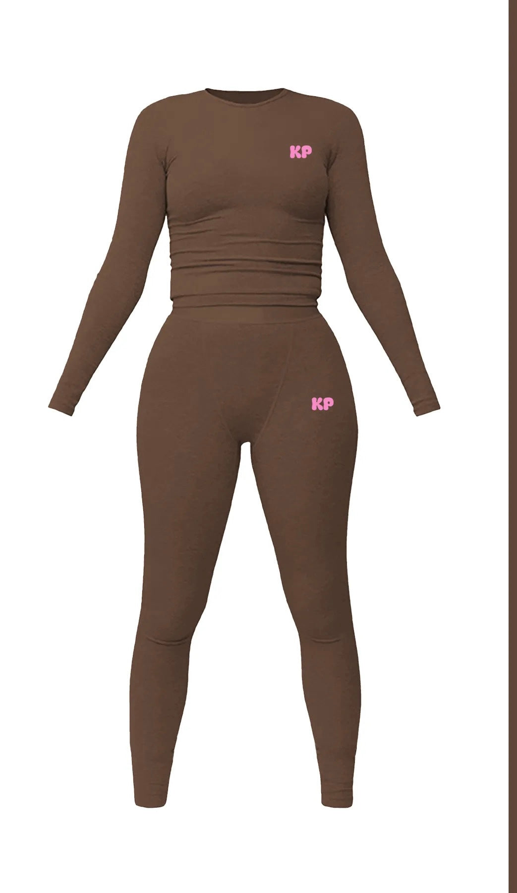 Brown KP Loungewear Set