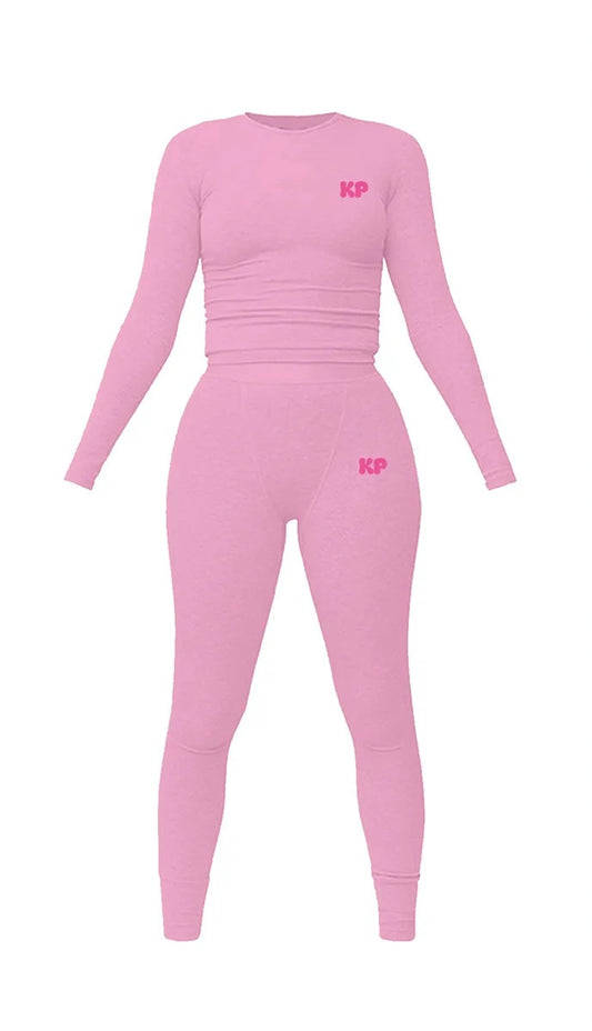 Pink KP Loungewear Set